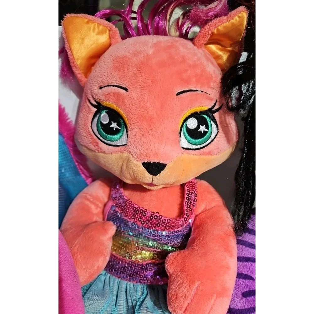 3 Pc Lot Build a Bear Plush Honey Girls  20